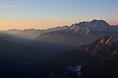 Salita invernale al MONTE CAVALLO dalla Val Terzera partendo dal Rif. Madonna delle nevi il 15 gennaio 2012 - FOTOGALLERY